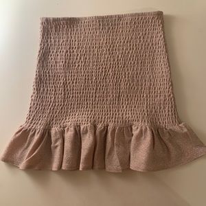 Forever21 strapless sparkly top